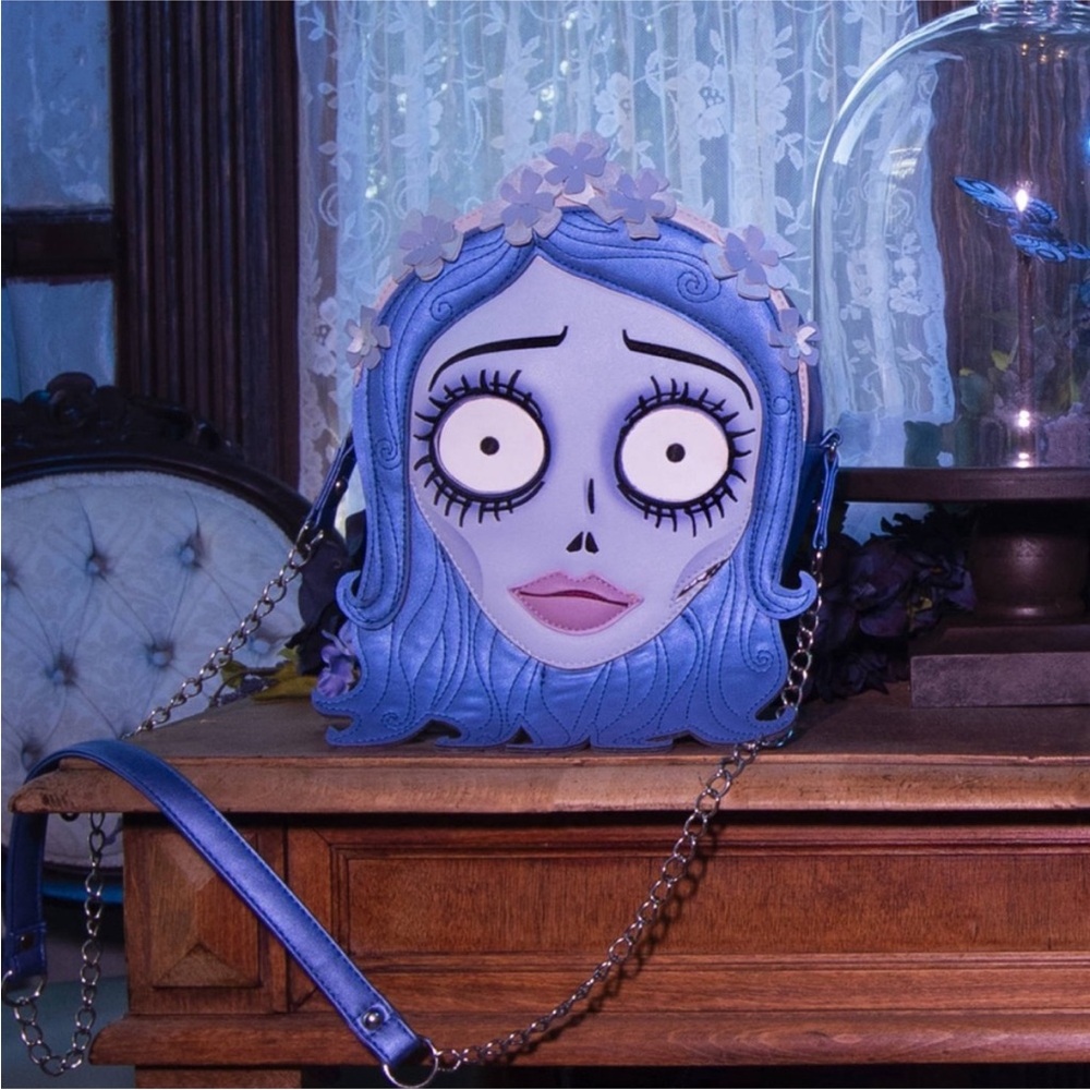 Vixen by Micheline Pitt LPS Tim Burton Corpse Bride Emily Crossbody Bag